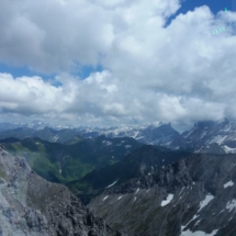 in den Alpen