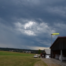 Das Gewitter naht